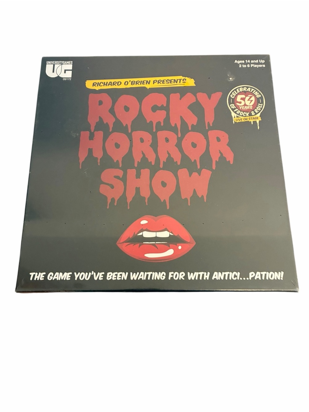 University Games Rocky Horror Show Board Game 50th Anniversary Edition 09172 NEW